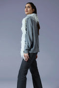 Cardigan struzzo