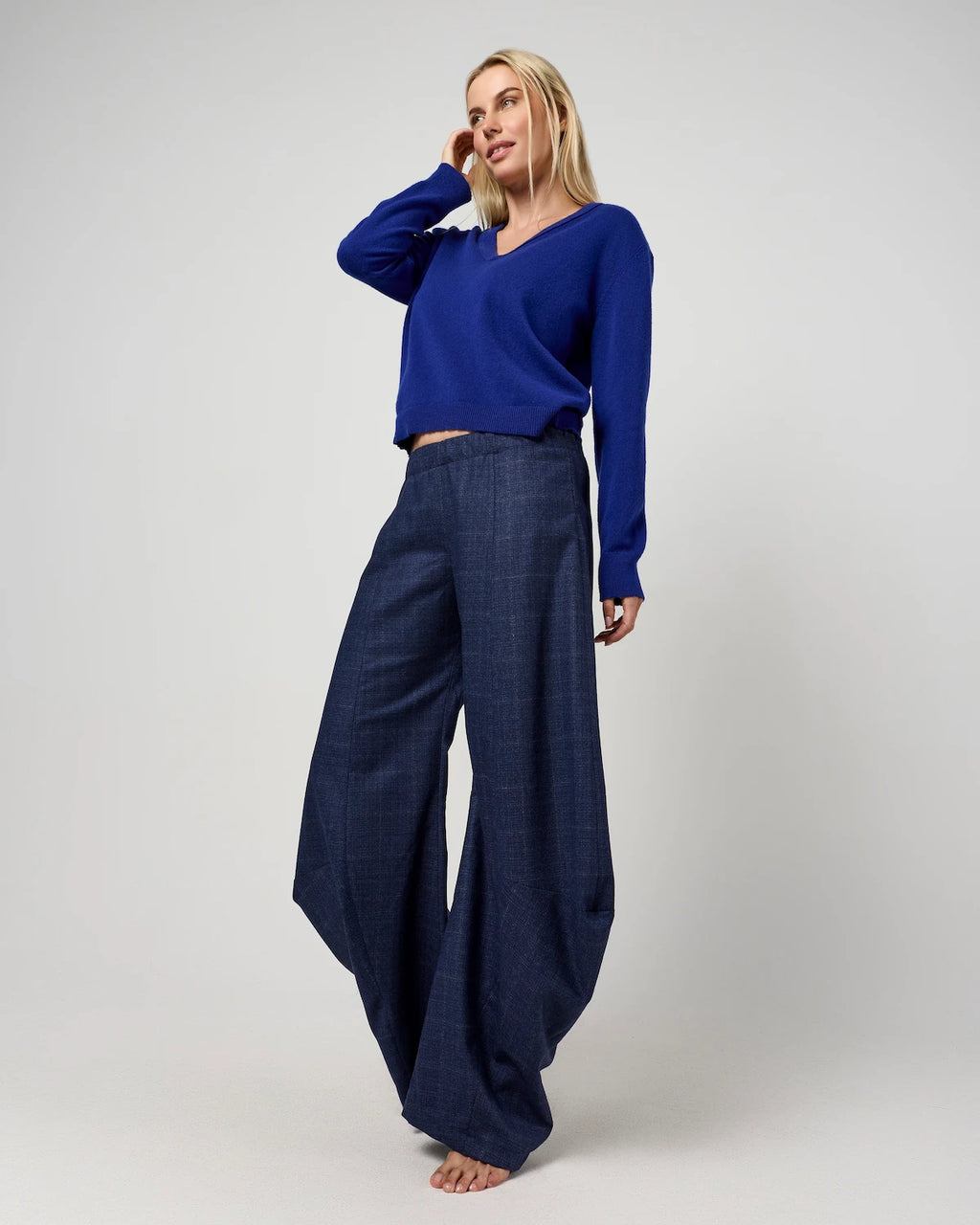 Pantalone Pirata blue