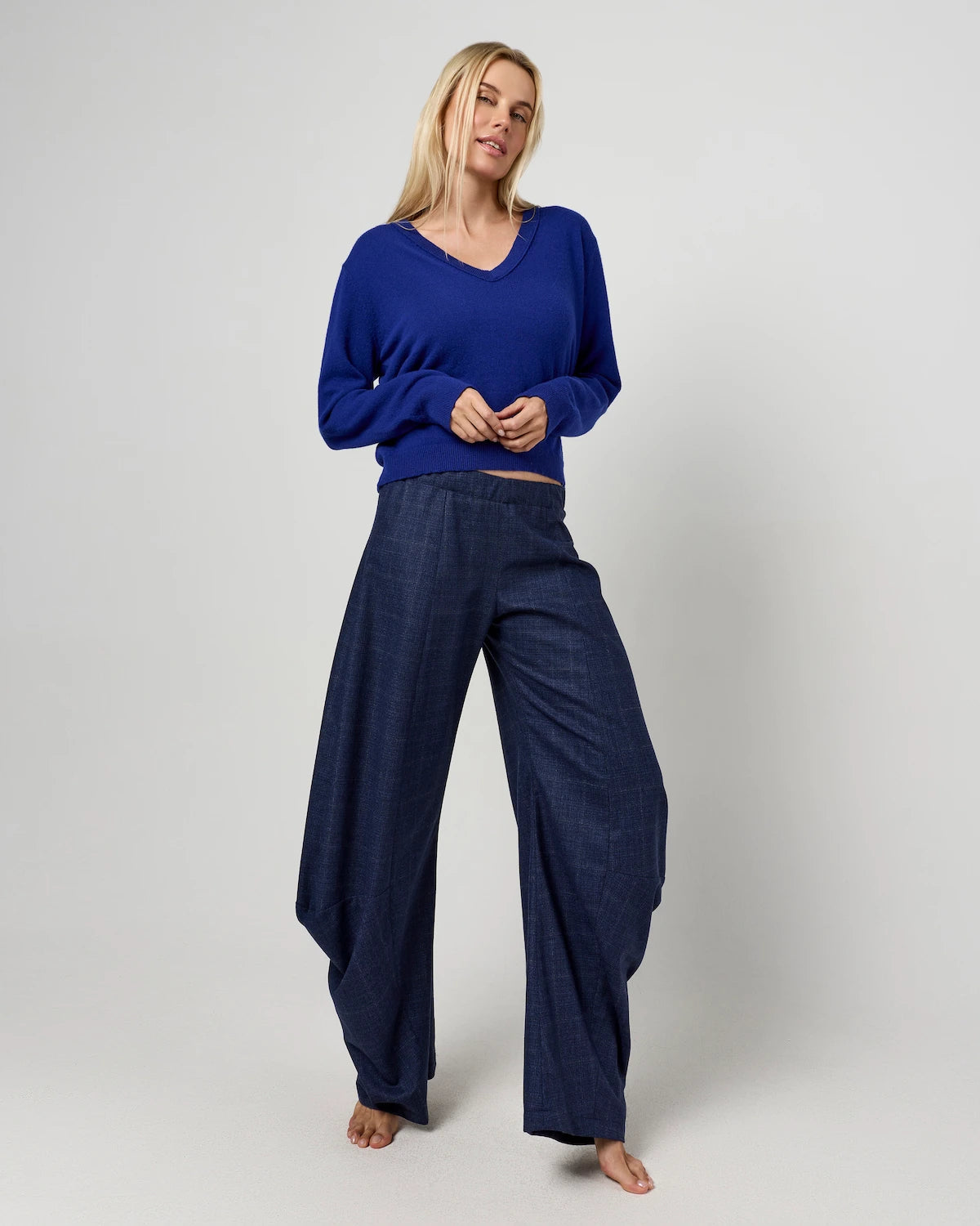 Pantalone Pirata blue