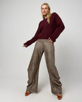 Pantalone Pirata microquadrettato