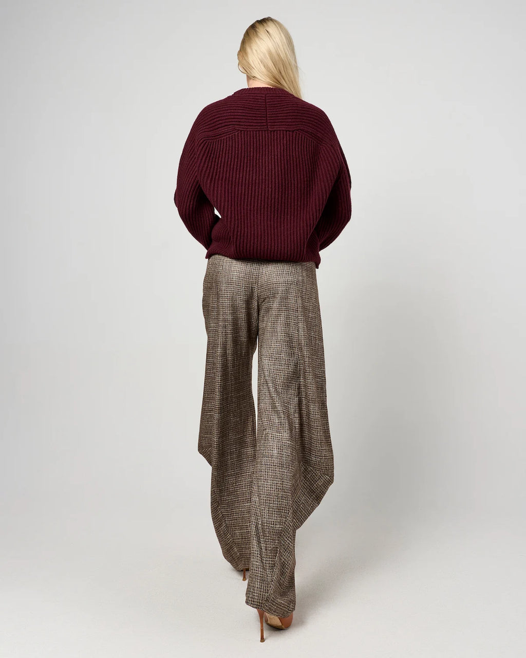 Pantalone Pirata microquadrettato